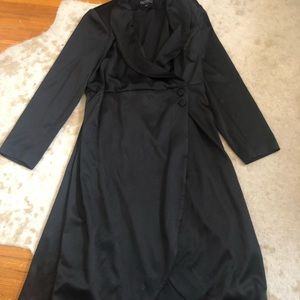 Eloquii Black Tuxedo Dress